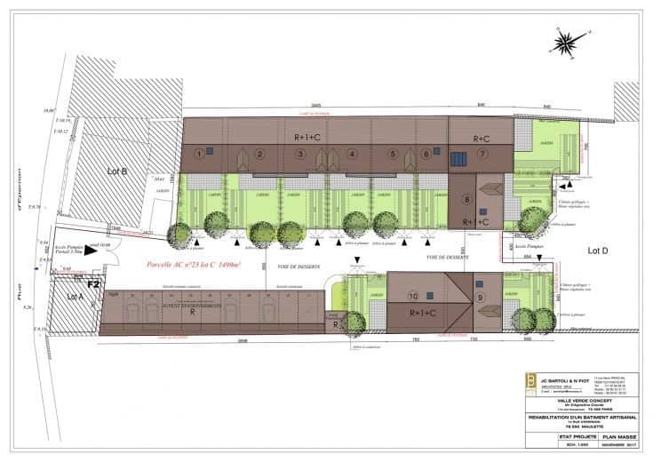 Photos du bien : EXCLUSIVITÉ – Maisons de ville 3 pièces avec jardin à partir de 195 000 € – Houdan centre