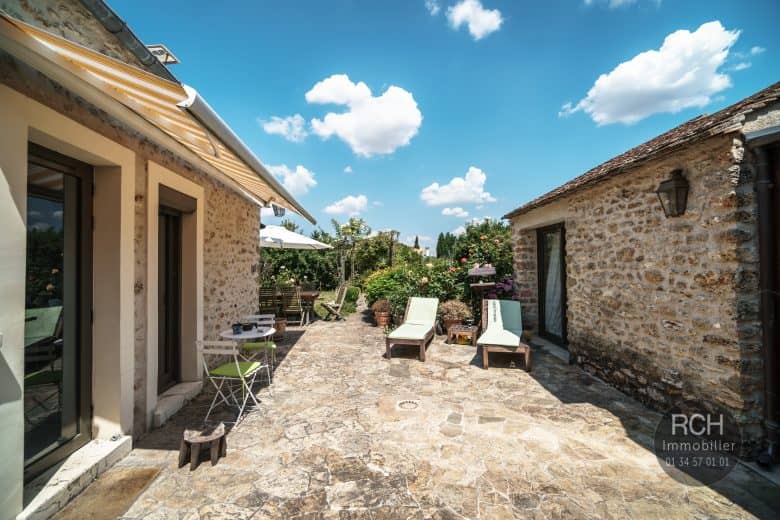 Photos du bien : Montfort l’Amaury – Charmante maison ancienne en centre ville