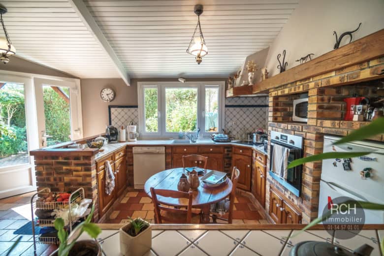 Photos du bien : Exclusivité – Septeuil – Charmante maison ancienne en parfait état