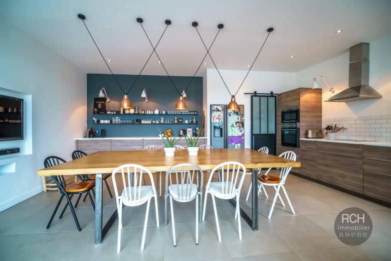 Photos du bien : EXCLUSIVITE – Montfort-l’Amaury centre – Belle maison entièrement restaurée