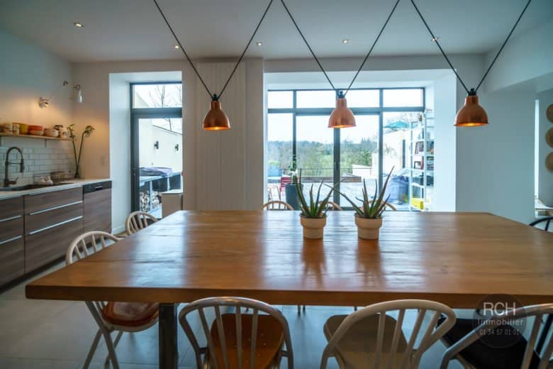 Photos du bien : EXCLUSIVITE – Montfort-l’Amaury centre – Belle maison entièrement restaurée