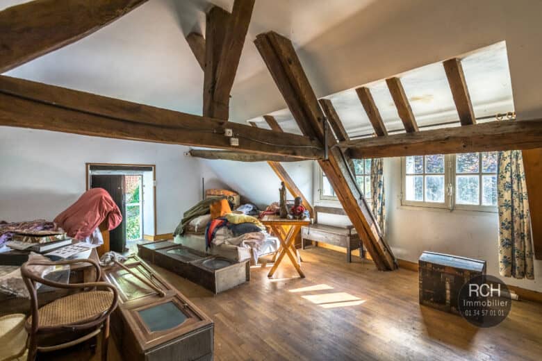 Photos du bien : EXCLUSIVITE – Les Mesnuls / La Millière – Charmante maison ancienne dans environnement privilégié