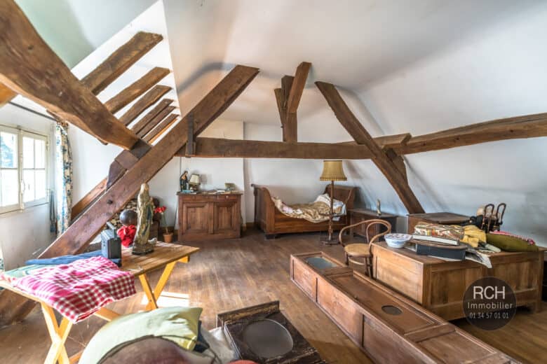 Photos du bien : EXCLUSIVITE – Les Mesnuls / La Millière – Charmante maison ancienne dans environnement privilégié