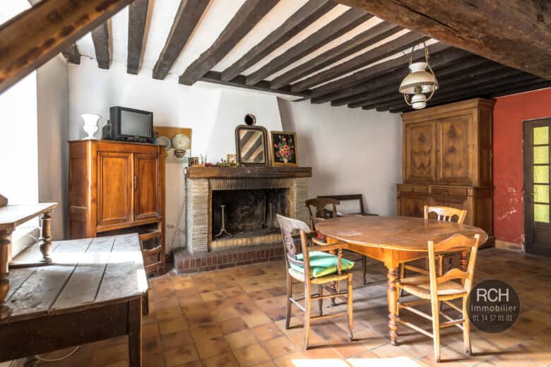 Photos du bien : EXCLUSIVITE – Les Mesnuls / La Millière – Charmante maison ancienne dans environnement privilégié