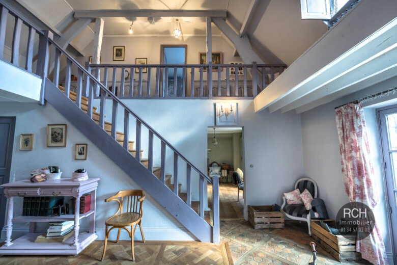 Photos du bien : Les Mesnuls – Charmante maison ancienne décorée avec goût