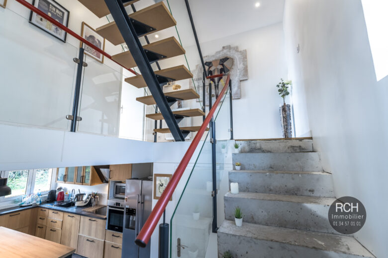 Photos du bien : Seul mandataire – Centre de Montfort-l’Amaury – Charmante maison entièrement rénovée