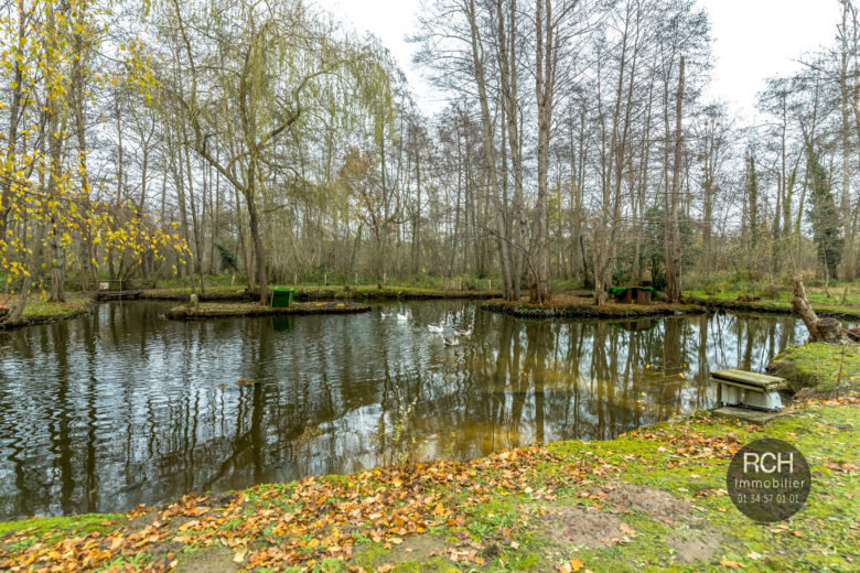 Photos du bien : Adainville – Dans un environnement exceptionnel maison des années 50 avec piscine et dépendance