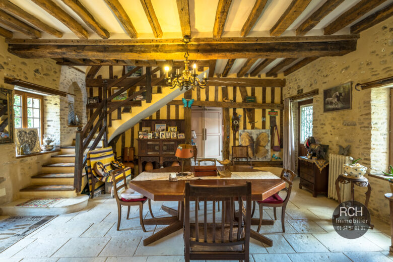 Photos du bien : Berchères-sur-Vesgre – Charmante maison ancienne