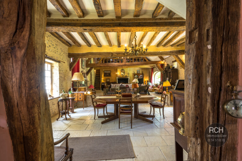 Photos du bien : Berchères-sur-Vesgre – Charmante maison ancienne