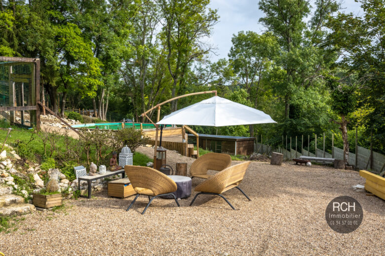 Photos du bien : Dammartin-en-Serve – Très jolie longère restaurée dans un environnement privilégié