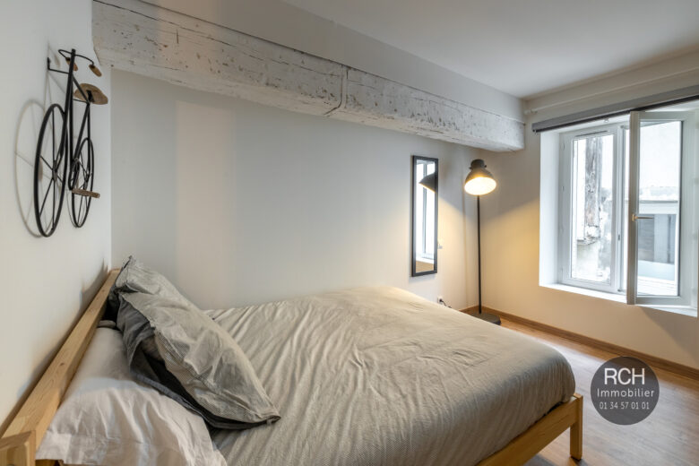 Photos du bien : Houdan Centre historique – Appartement trois pièces entièrement rénové