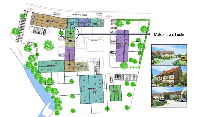 Photos du bien : Jouars-Pontchartrain – Maison neuve d’environ 94 m2 avec jardin