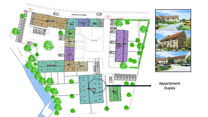 Photos du bien : Jouars-Pontchartrain – Appartement neuf de 101m2 dans une résidence au calme