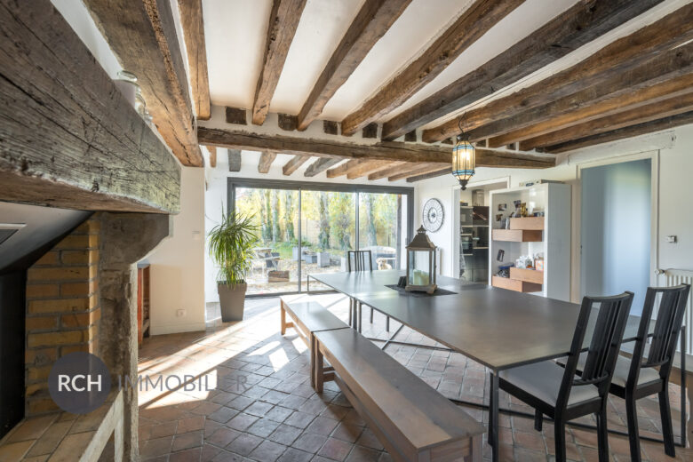 Photos du bien : Exclusivité – Boutigny-Prouais – Belle maison ancienne entièrement rénovée