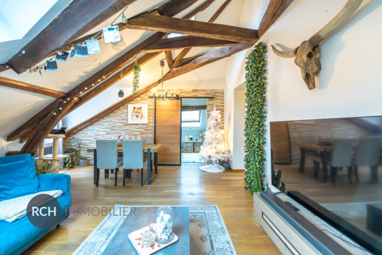 Photos du bien : Jouars-Pontchartrain Centre – Appartement de charme entièrement rénové de 4 pièces en plein coeur de ville