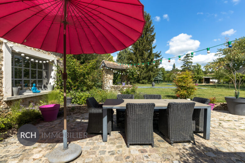 Photos du bien : Gambais – Magnifique maison ancienne avec piscine chauffée