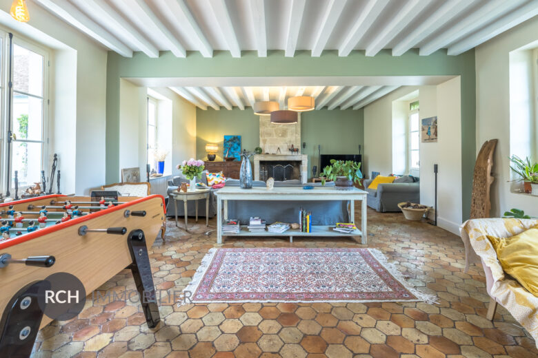 Photos du bien : Maulette – Maison de maître avec jardin arboré aux portes de Houdan