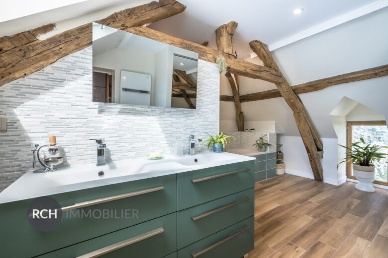 Photos du bien : Maulette – Maison de maître avec jardin arboré aux portes de Houdan