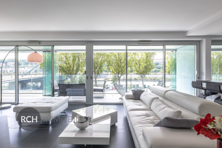Photos du bien : Boulogne-Billancourt – Superbe appartement de standing avec grande terrasse vue sur la Seine