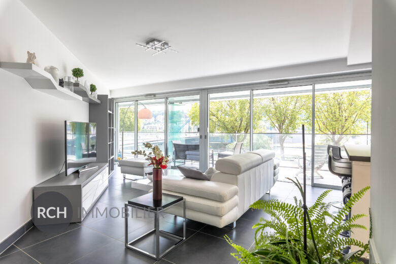 Photos du bien : Boulogne-Billancourt – Superbe appartement de standing avec grande terrasse vue sur la Seine