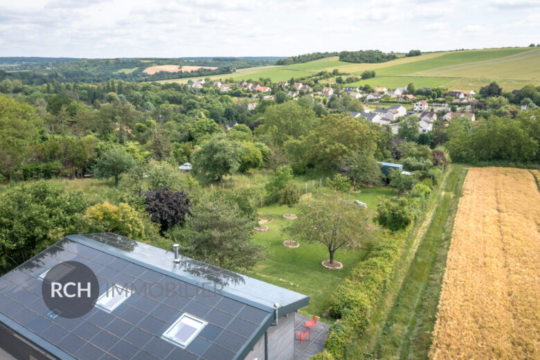 Photos du bien : Exclusivité – Beynes – Maison autonome de plain-pied avec vue dégagée