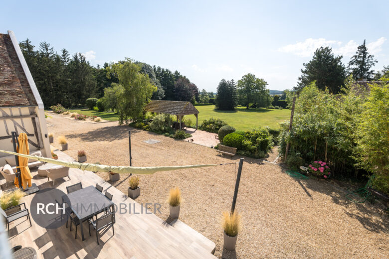 Photos du bien : Boutigny-Prouais – Belle maison familiale rénovée avec grand terrain arboré au calme