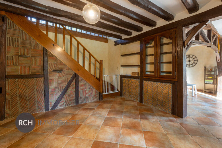 Photos du bien : Exclusivité – Boutigny-Prouais – Charmante Maison ancienne du 19ème siècle avec dépendances sur terrain arboré