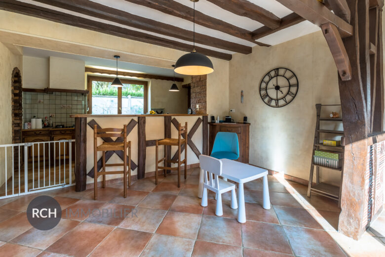 Photos du bien : Exclusivité – Boutigny-Prouais – Maison ancienne avec joli jardin