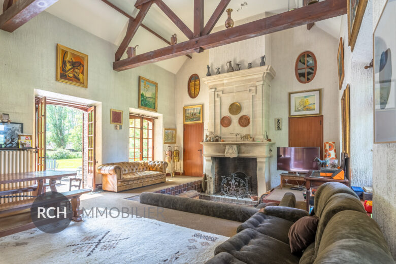 Photos du bien : Exclusivité – Mittainville – Grande propriété familiale avec beau parc arboré