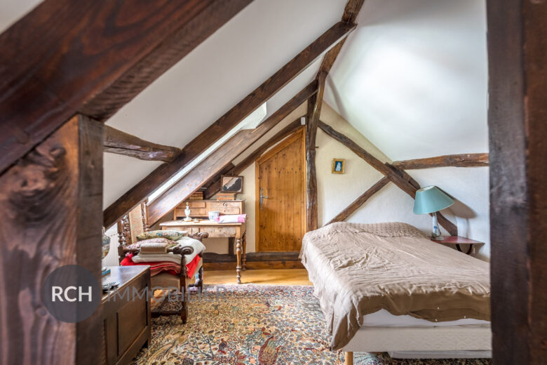 Photos du bien : Exclusivité – Berchères-sur-Vesgre – Maison ancienne avec dépendance sur beau terrain arboré