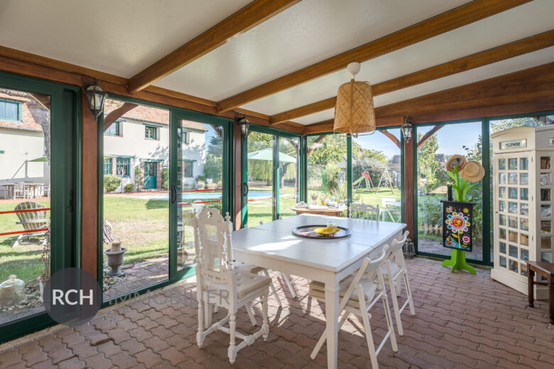 Photos du bien : Chérisy – Charmante longère rénovée avec piscine