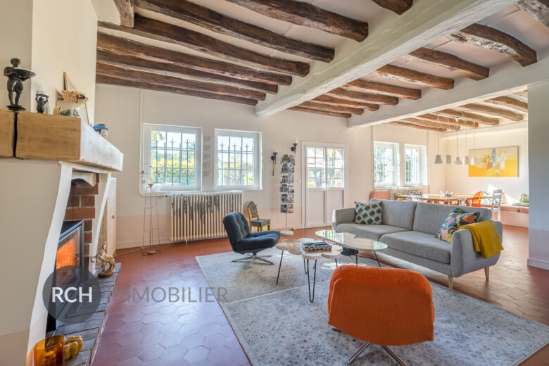 Photos du bien : Chérisy – Charmante longère rénovée avec piscine