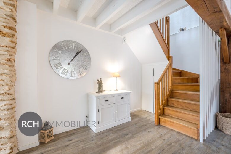 Photos du bien : Exclusivité – Gambais – Jolie maison ancienne rénovée avec jardin et cour
