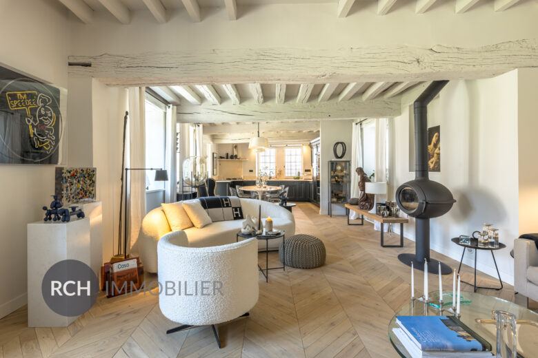 Photos du bien : Rouvres – Magnifique propriété ancienne alliant authenticité et confort contemporain