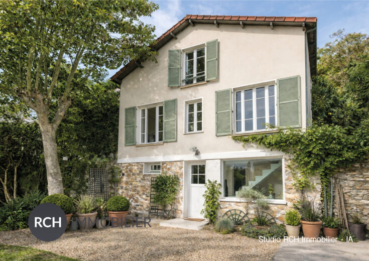 Photos du bien : Exclusivité – Montfort-l&rsquo;Amaury Centre historique – Charmante maison avec vue dégagée