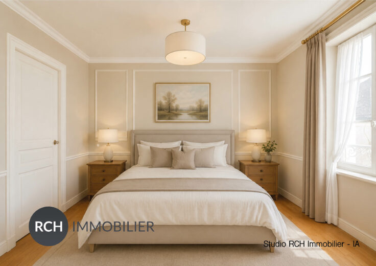 Photos du bien : Flexanville – Maison bourgeoise en coeur de village