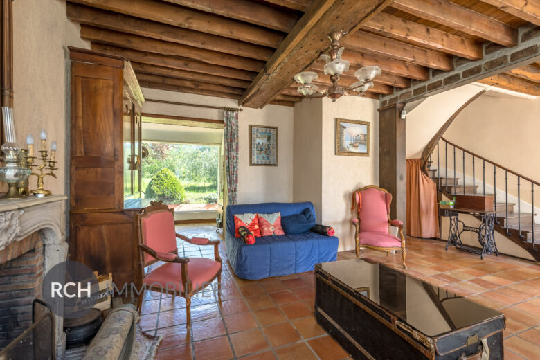 Photos du bien : Flexanville – Maison bourgeoise en coeur de village