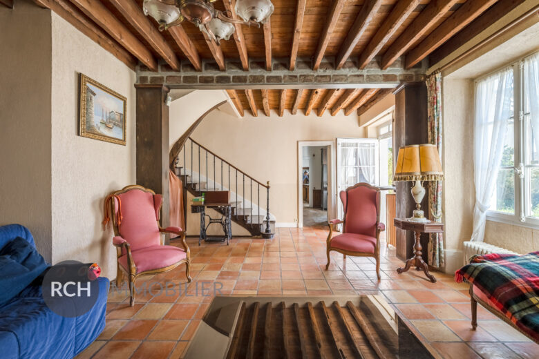 Photos du bien : Flexanville – Maison bourgeoise en coeur de village