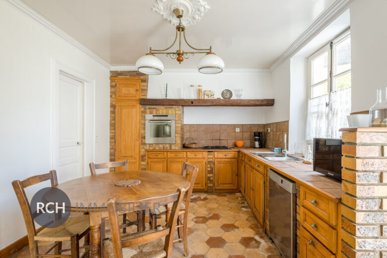 Photos du bien : Flexanville – Maison bourgeoise en coeur de village