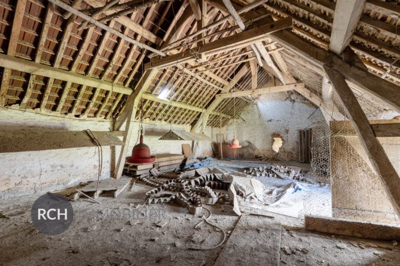 Photos du bien : Exclusivité – Garancières – Authentique grange en pierre avec de beaux volumes à transformer