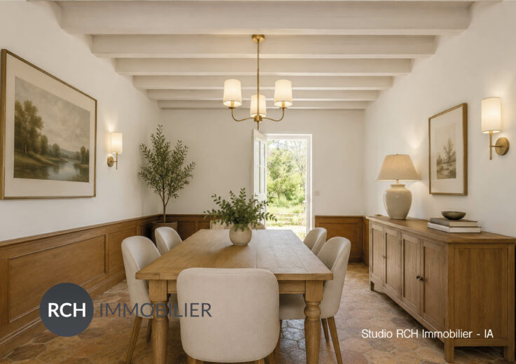 Photos du bien : Flexanville – Maison bourgeoise en coeur de village
