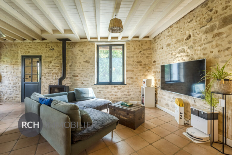 Photos du bien : Oinville-sur-Montcient – Maison ancienne entièrement restaurée