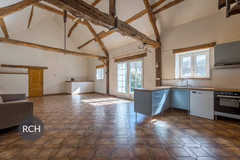 Photos du bien : Garancières – Jolie petite maison ancienne dans un beau corps de ferme